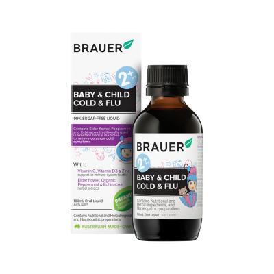 Brauer Baby & Child Cold & Flu Oral Liquid 100ml